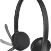 Слушалки с микрофон Logitech H340
