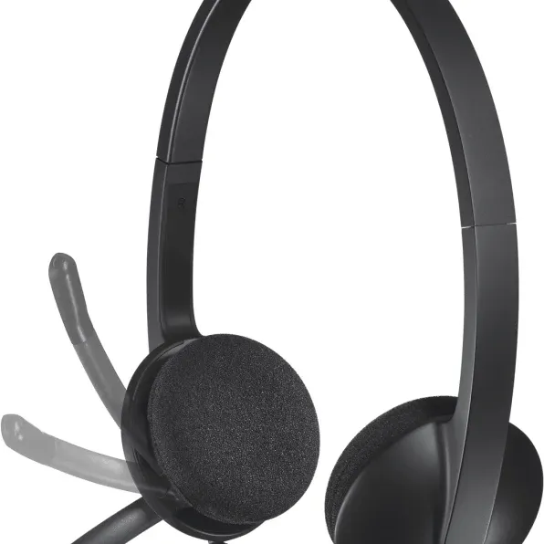 Слушалки с микрофон Logitech H340