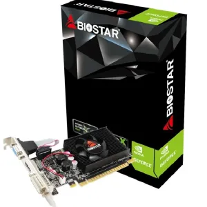 Видео карта BIOSTAR GeForce GT 610, 2GB, SDDR3, 64 bit, DVI-I, D-Sub, HDMI