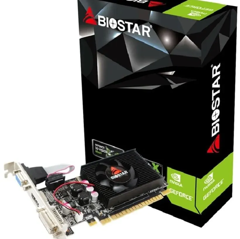 Видео карта BIOSTAR GeForce 210, 1GB, GDDR3, 64 bit, DVI-I, D-Sub, HDMI Видео карта BIOSTAR GeForce 210, 1GB, GDDR3, 64 bit, DVI-I, D-Sub, HDMI