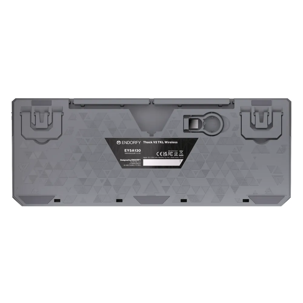 Endorfy механична клавиатура Thock Wireless V2 TKL, PBT, Endorfy Yellow switch, US Layout Endorfy механична клавиатура Thock Wireless V2 TKL, PBT, Endorfy Yellow switch, US Layout