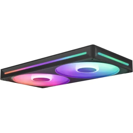 Комплект вентилатори NZXT F280 Black RGB Core Комплект вентилатори NZXT F280 Black RGB Core