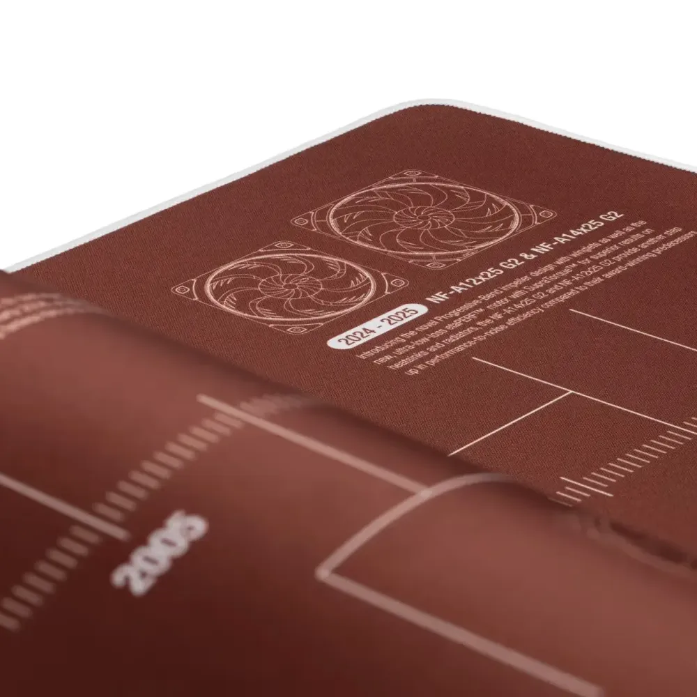 Подложка за мишка Noctua NP-DM3 Anniversary Deskmat - 900 x 400 x 4 mm