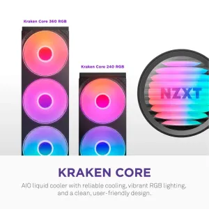 Охладител за процесор NZXT Kraken Core 240 RGB Охладител за процесор NZXT Kraken Core 240 RGB