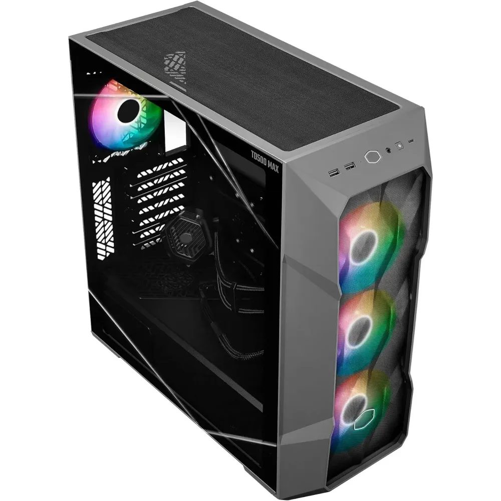 Кутия Cooler Master TD500 Max + 850W Gold, 360 AIO Cooler Кутия Cooler Master TD500 Max + 850W Gold, 360 AIO Cooler