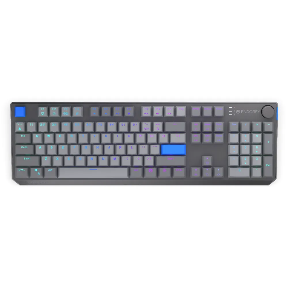 Endorfy механична клавиатура Thock Wireless V2 Full Size, PBT, Endorfy Yellow switch, US Layout Endorfy механична клавиатура Thock Wireless V2 Full Size, PBT, Endorfy Yellow switch, US Layout