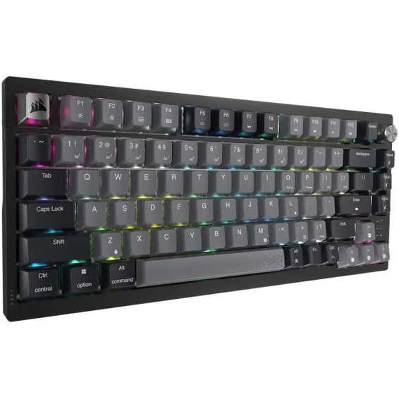 Безжична механична клавиатура Corsair K65 Plus RGB 75% , HS, Corsair NLX Red Key Switches