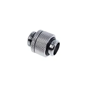 Адаптер съединител с външна резба Alphacool, Въртящ се, G1/4, Сребрист