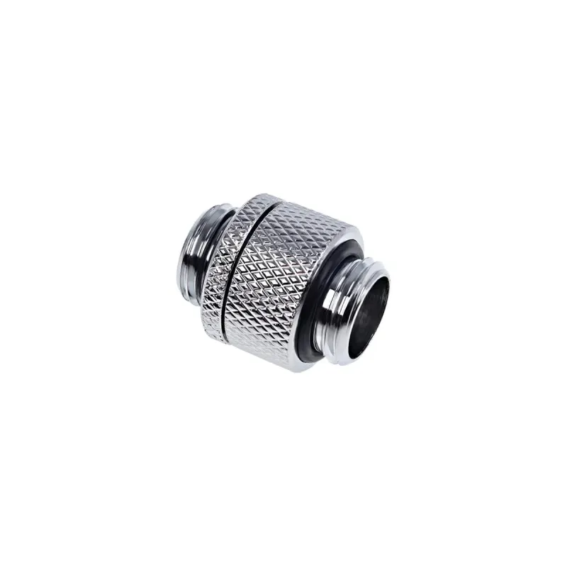 Адаптер съединител с външна резба Alphacool, Въртящ се, G1/4, Сребрист