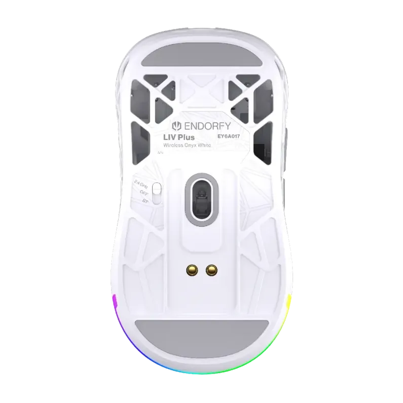 Геймърска безжична мишка ENDORFY LIV Plus Onyx White