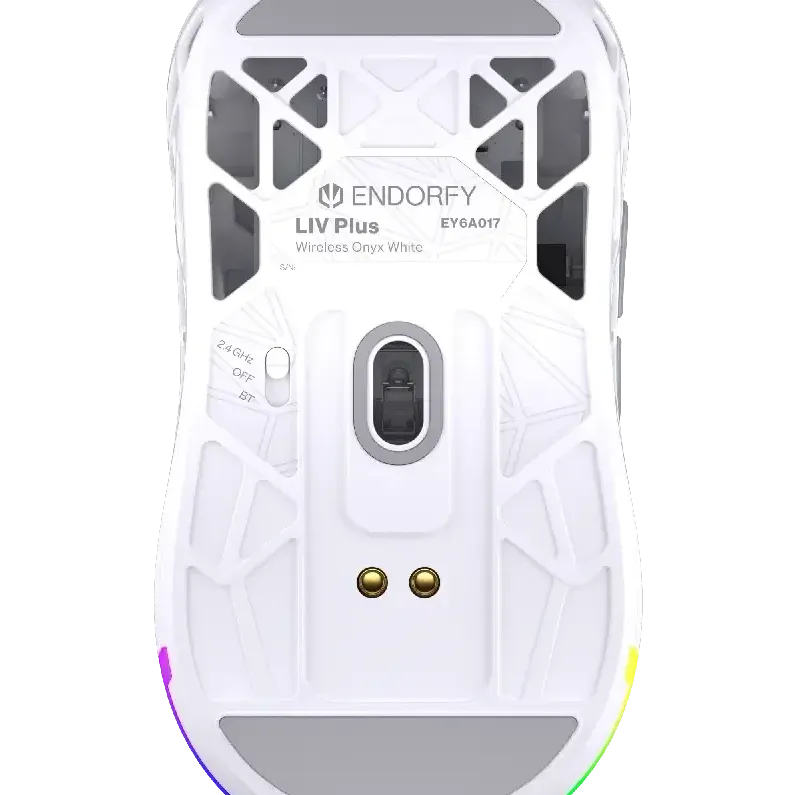 Геймърска безжична мишка ENDORFY LIV Plus Onyx White