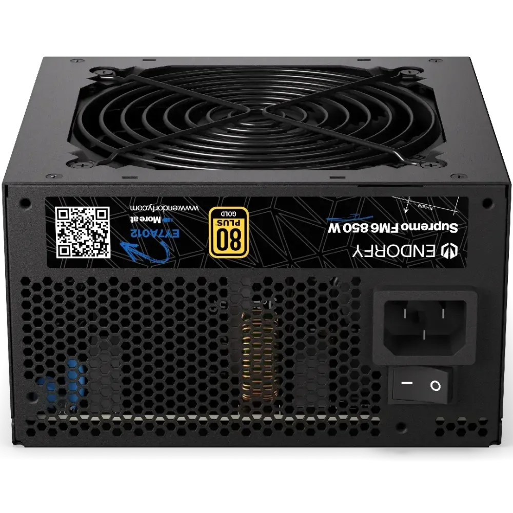 Захранващ блок Endorfy Supremo FM6 850W 80+ Gold, PCIe 5.1 - Fully Modular