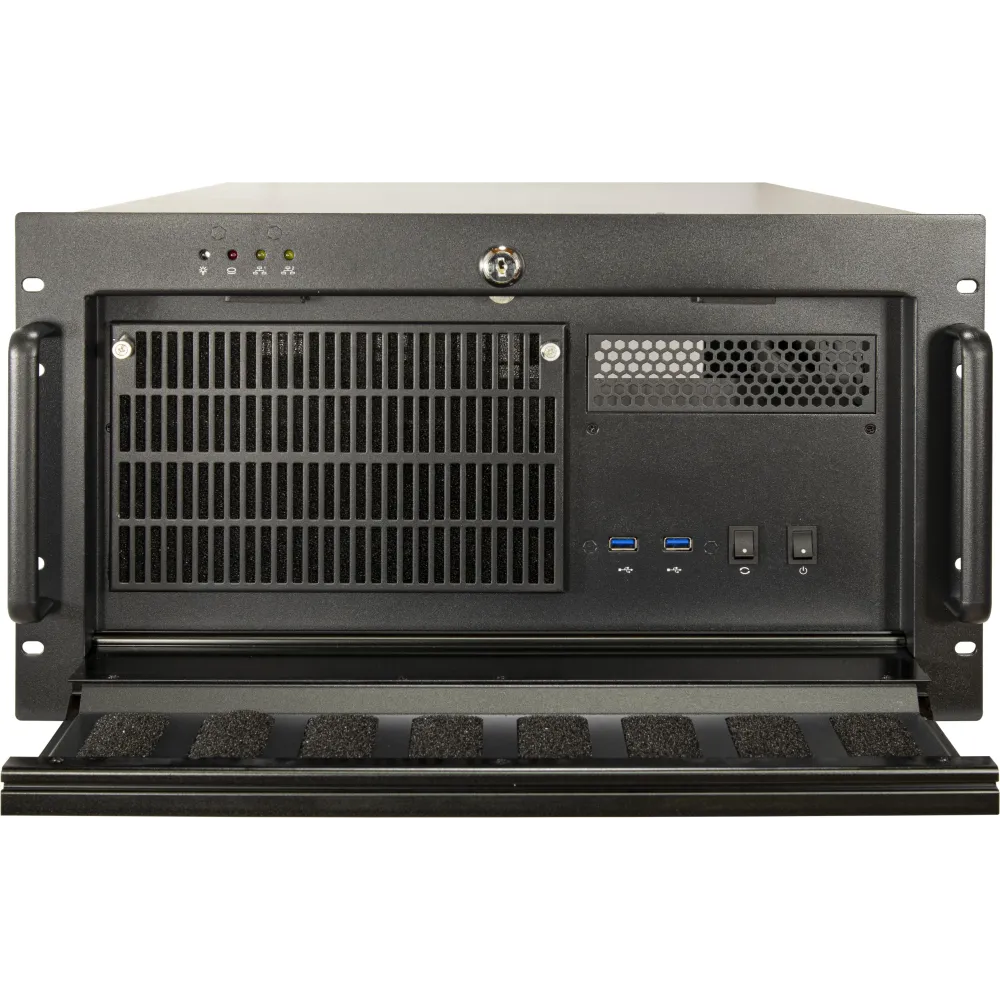 Кутия Inter Tech Server 6U-6606 за сървър ATX Кутия Inter Tech Server 6U-6606 за сървър ATX