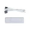 Вентилатори 3бр Lian Li UNI FAN SL Wireless LCD Reverse Blade ARGB PWM - 120 mm Бели