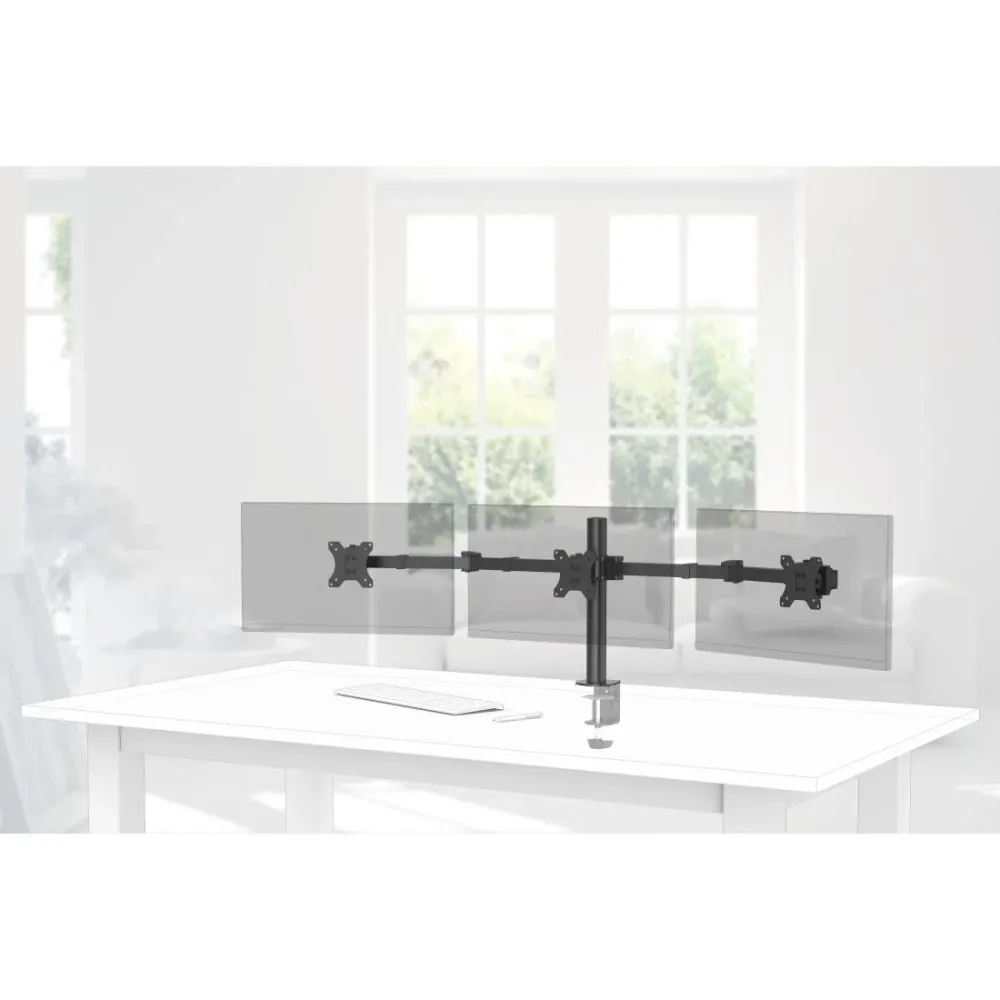 Стойка за монитор HAMA, 3 монитора, 13