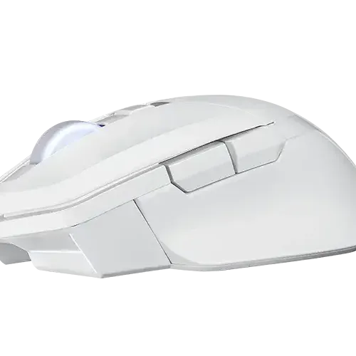 Геймърска безжична мишка PowerColor ALPHYN AM10 - White