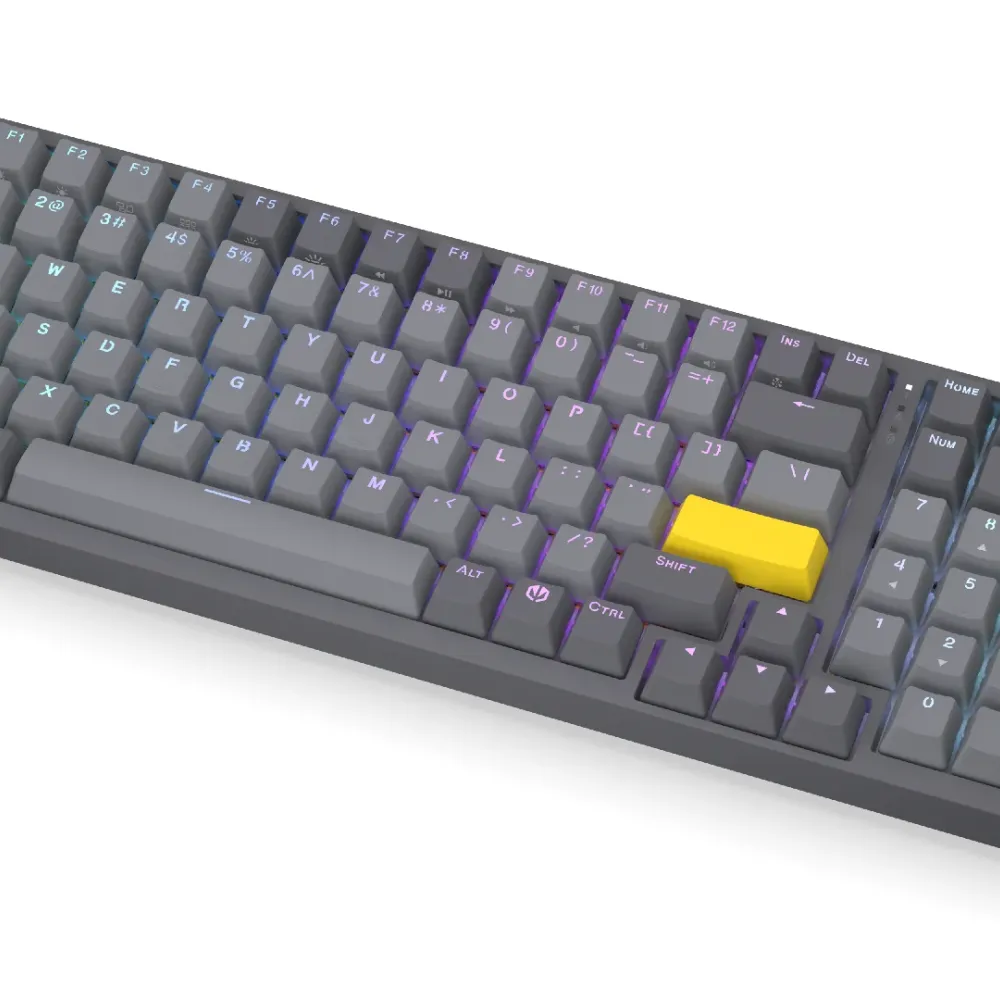 Геймърскa безжична механична клавиатура ENDORFY Celeris 1800 - Endorfy Yellow Switch - Full Size