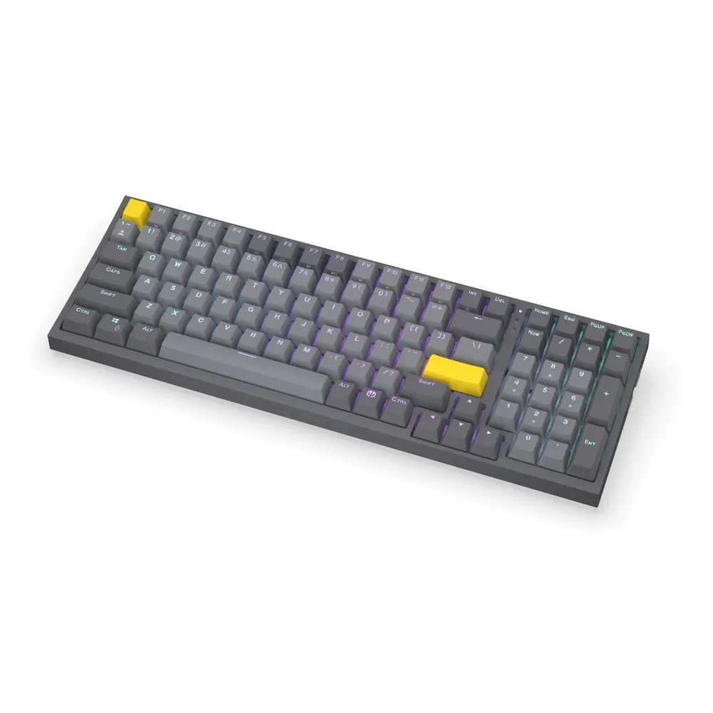 Геймърскa безжична механична клавиатура ENDORFY Celeris 1800 - Endorfy Yellow Switch - Full Size Геймърскa безжична механична клавиатура ENDORFY Celeris 1800 - Endorfy Yellow Switch - Full Size