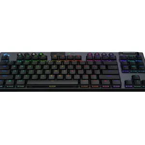 Безжична геймърска механична клавиатура Logitech G915X Lightspeed TKL - Linear Switch