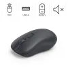 HAMA Безжична мишка „WM-200“, оптична, 4 бутона, тиха, черна
