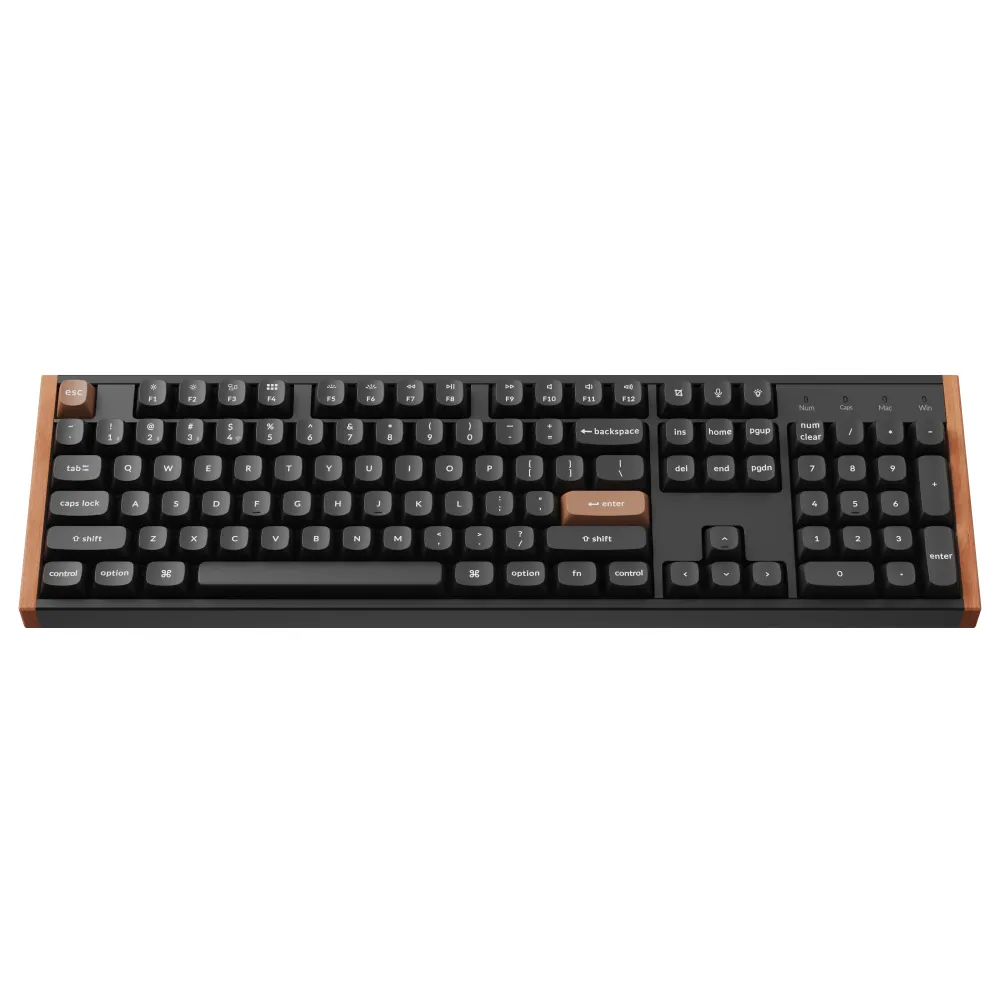 Геймърска безжична Механична клавиатура Keychron K10 HE Magnetic Switch - Black Special Edition