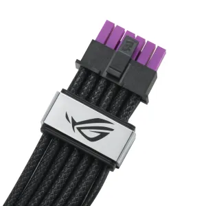 Кабел ASUS ROG Equalizer 12V-2x6 ATX 3.1 & PCIe 5.1 - Black