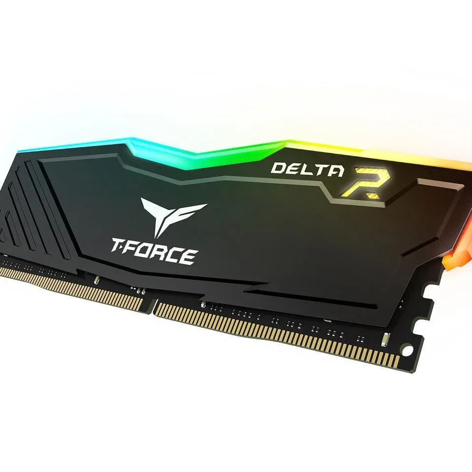 Памет Team Group T-Force Delta RGB Black DDR4 16GB (2x8GB) 3200MHz 1.35V