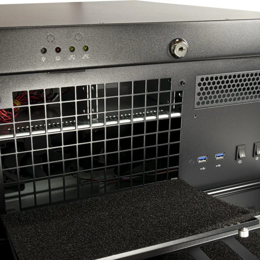 Кутия Inter Tech Server 6U-6606 за сървър ATX