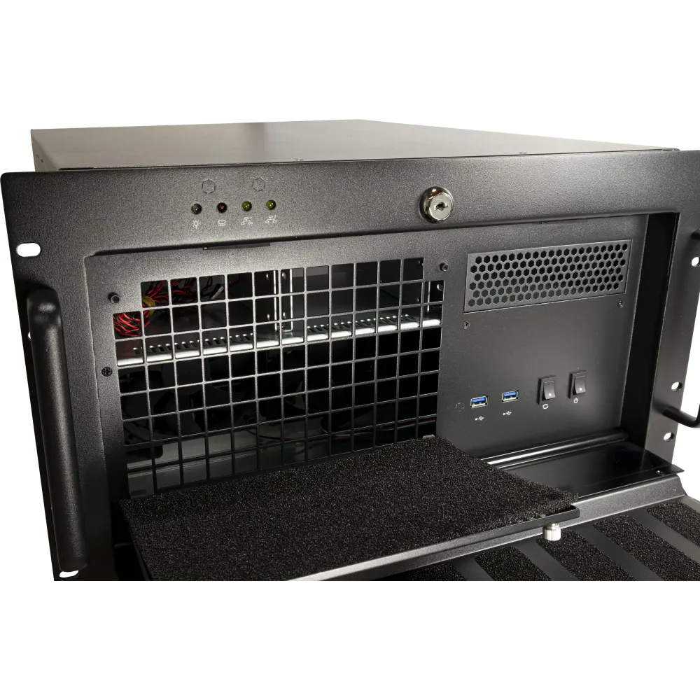Кутия Inter Tech Server 6U-6606 за сървър ATX Кутия Inter Tech Server 6U-6606 за сървър ATX