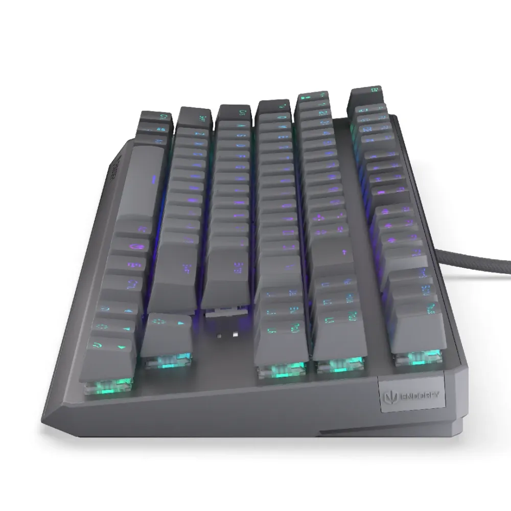 Endorfy механична клавиатура Thock V2 TKL, PBT, Endorfy Red switch, US Layout