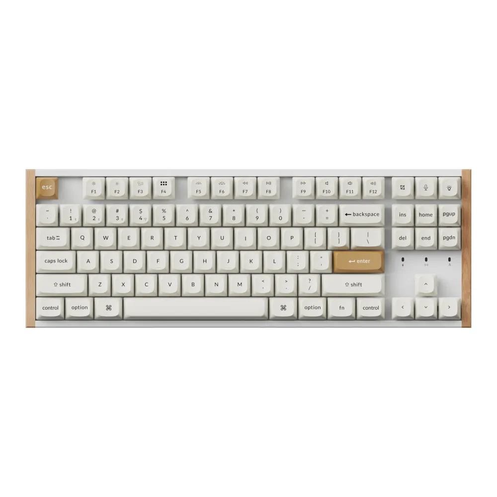Геймърска Механична клавиатура Keychron K8 HE Magnetic Switch - White Special Edition Геймърска Механична клавиатура Keychron K8 HE Magnetic Switch - White Special Edition