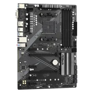 Дънна платка ASRock B450 Pro4 R2.0, AM4, DDR4