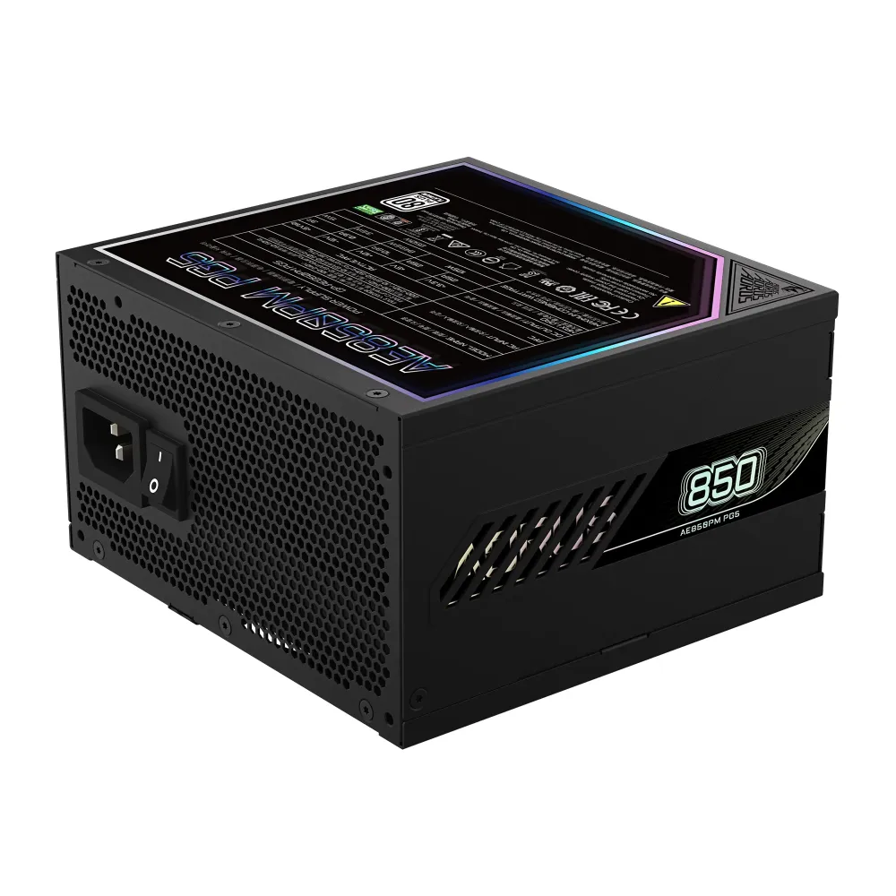 Захранващ блок Gigabyte AORUS ELITE P850W 80+ Platinum, PCIe 5.1