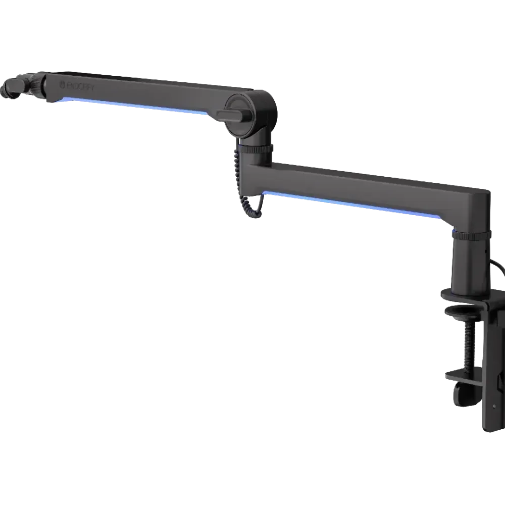Стойка за микрофон ENDORFY Broadcast Low Profile RGB Boom Arm