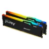 Памет Kingston FURY Beast RGB Black 32GB (2x16GB) DDR5 5600MHz CL40 - Intel XMP