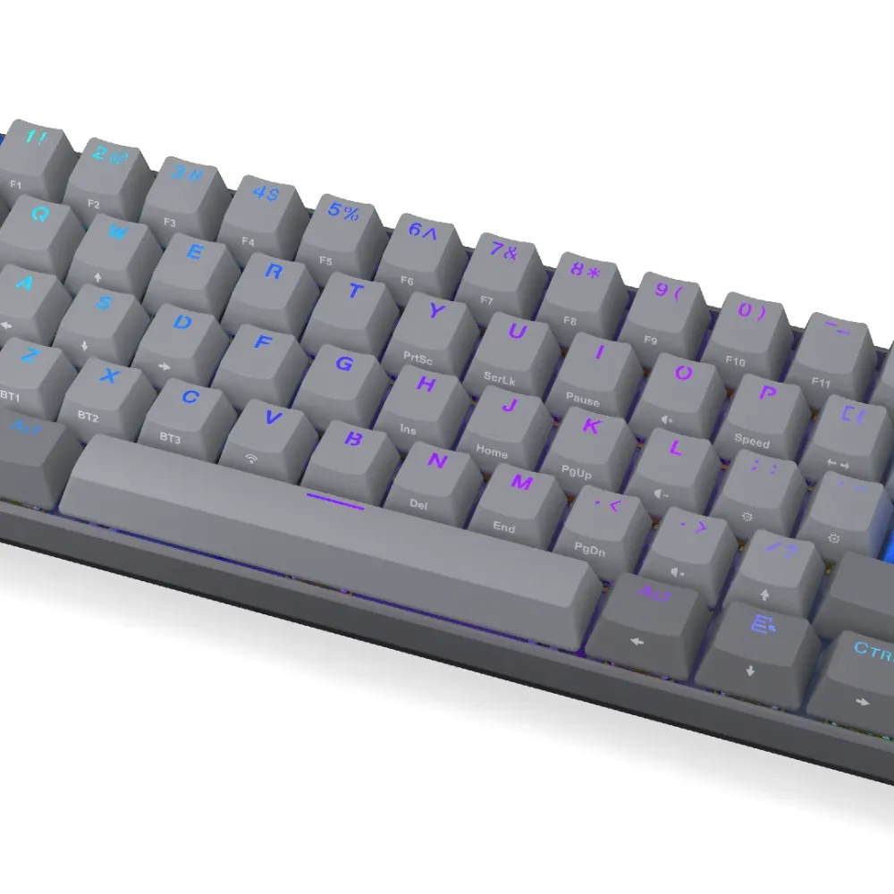 Endorfy механична клавиатура Thock Wireless V2 Compact, PBT, Endorfy Yellow, US Layout