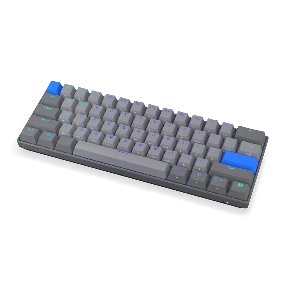 Endorfy механична клавиатура Thock Wireless V2 Compact, PBT, Endorfy Yellow, US Layout