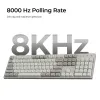 Геймърска Механична клавиатура Keychron C2 Pro 8K QMK - Super Brown Switch, Full Size