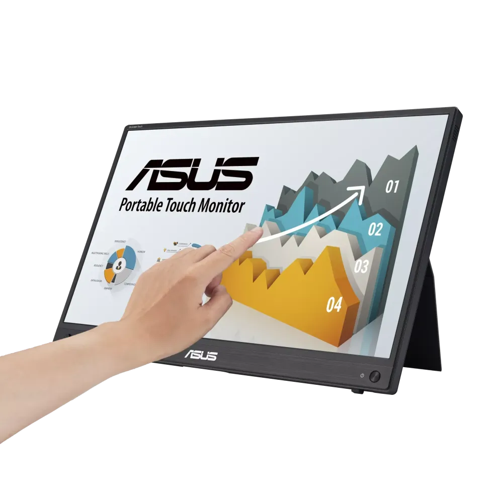 Портативен тъч Монитор ASUS ZenScreen Touch MB16AMTR, 16