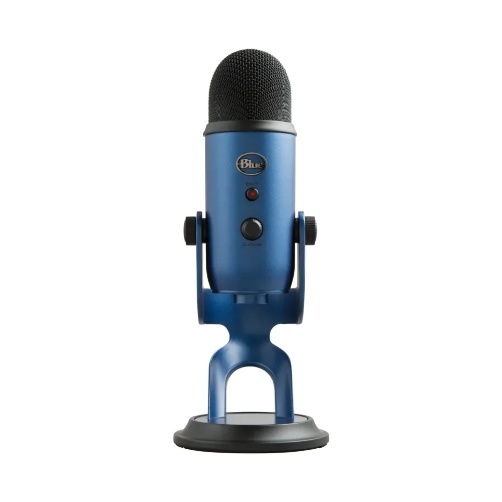 Настолен микрофон Logitech Blue YETI - Midnight Blue Настолен микрофон Logitech Blue YETI - Midnight Blue