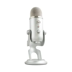 Настолен микрофон Logitech Blue YETI - Silver