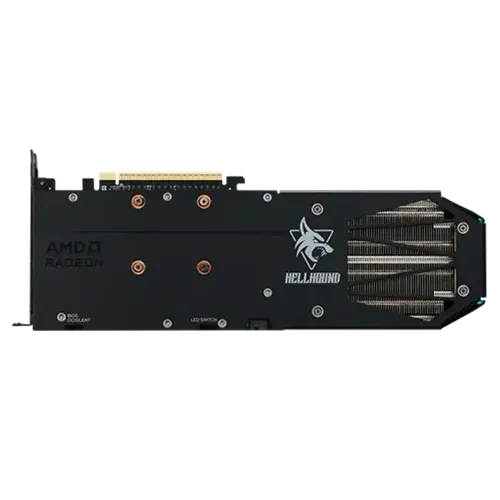 Видео карта PowerColor RADEON RX 9060 XT Hellhound OC 8GB GDDR6 Видео карта PowerColor RADEON RX 9060 XT Hellhound OC 8GB GDDR6