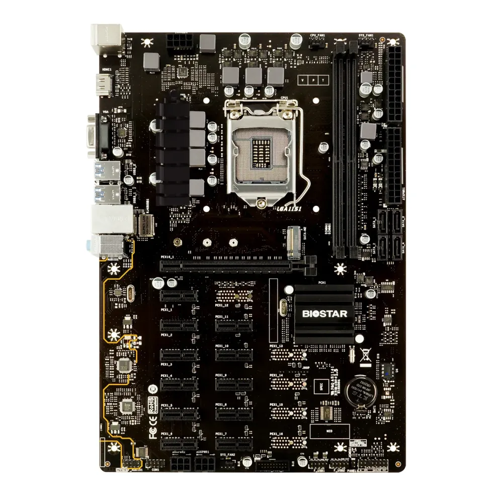 Дънна платка BIOSTAR TB360-BTC PRO 2.0 Intel Socket 1151 Дънна платка BIOSTAR TB360-BTC PRO 2.0 Intel Socket 1151