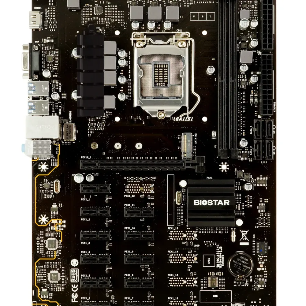 Дънна платка BIOSTAR TB360-BTC PRO 2.0 Intel Socket 1151
