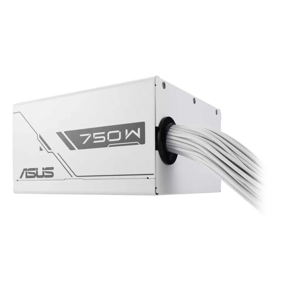 Захранващ блок ASUS PRIME 750W White Edition, 80+ Bronze