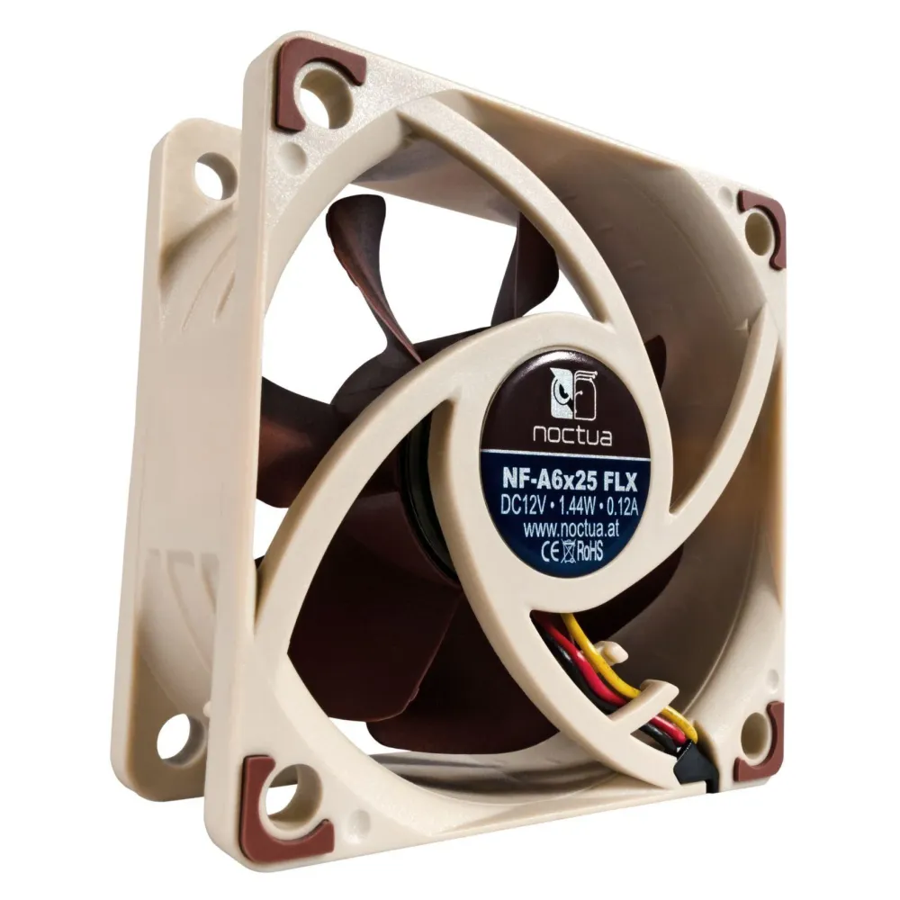 Вентилатор Noctua NF-A6x25 FLX, 60mm Вентилатор Noctua NF-A6x25 FLX, 60mm