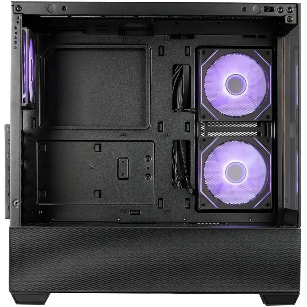 Кутия CoolerMaster Elite 690 Wood - Черна Кутия CoolerMaster Elite 690 Wood - Черна