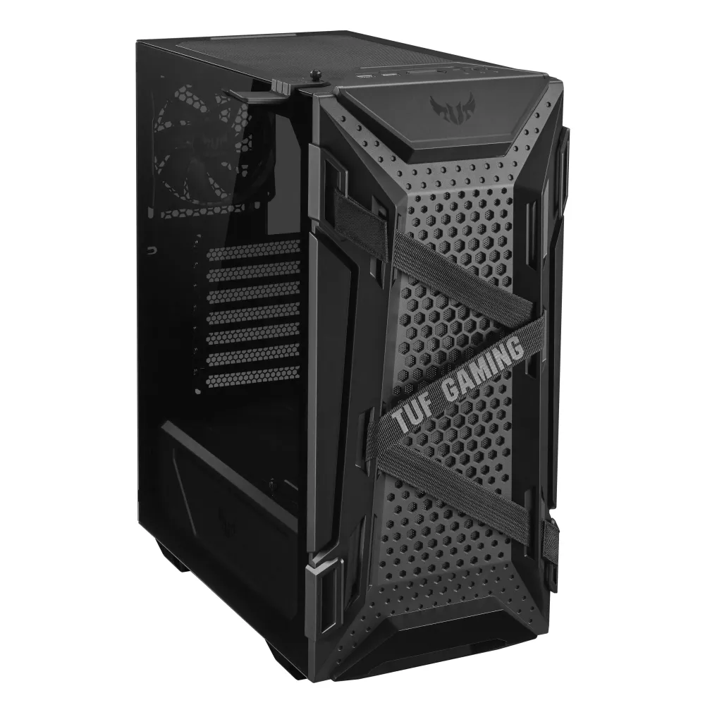 Кутия ASUS TUF Gaming GT301, Mid-Tower, Aura Sync ARGB, Черна Кутия ASUS TUF Gaming GT301, Mid-Tower, Aura Sync ARGB, Черна