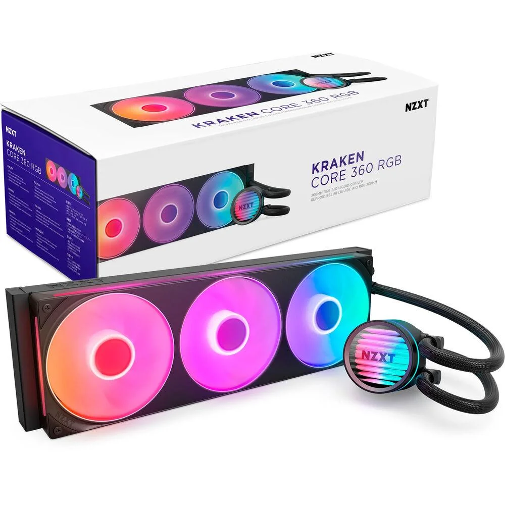Охладител за процесор NZXT Kraken Core 360 RGB Охладител за процесор NZXT Kraken Core 360 RGB