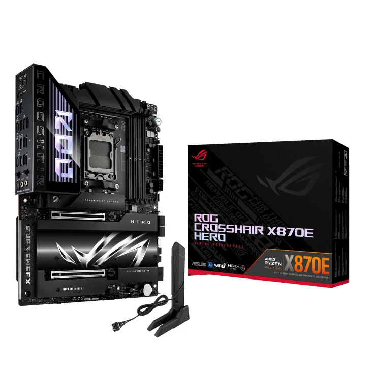 Дънна платка ASUS ROG CROSSHAIR X870E-E HERO WIFI AM5 DDR5